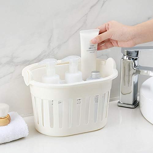 מקלחת סל אמבטיה מהירה סל פלסטיק סל פלסטיק -מארגן אמבטיה לסבון מרכך שמפו ואביזרי אמבטיה אחרים