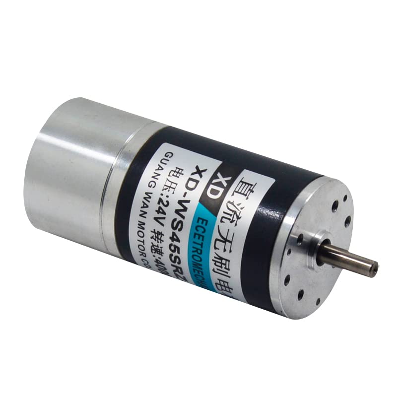 מנוע Davitu DC - DC12V / 24V 3000RPM / 4000RPM 15W מגנט קבוע DC מנוע 45SRZ מנוע מנוע מהירות מוטור