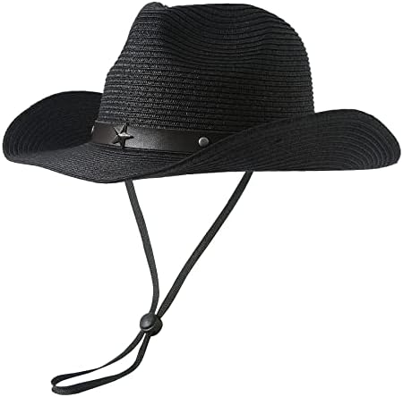 JASTORE ילדים פעוט מערבי כובע קאובוי קיץ חוף קיץ אש כובע כובע בוקרת לבנות בנים