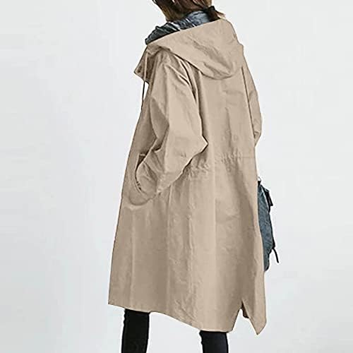 ז'קט של פורץ הרוח של פירו לנשים מרופד מרופד ברדס עם מעילי גשם קל משקל משקל חיצוני מעילי טרנץ