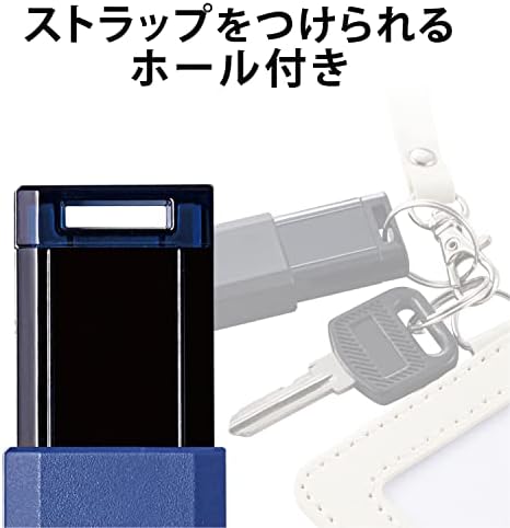 זיכרון USB Elecom, USB 3.1 GEN1, סוג נשלף, פונקציית החזרת אוטומטית, 64GB, כחול