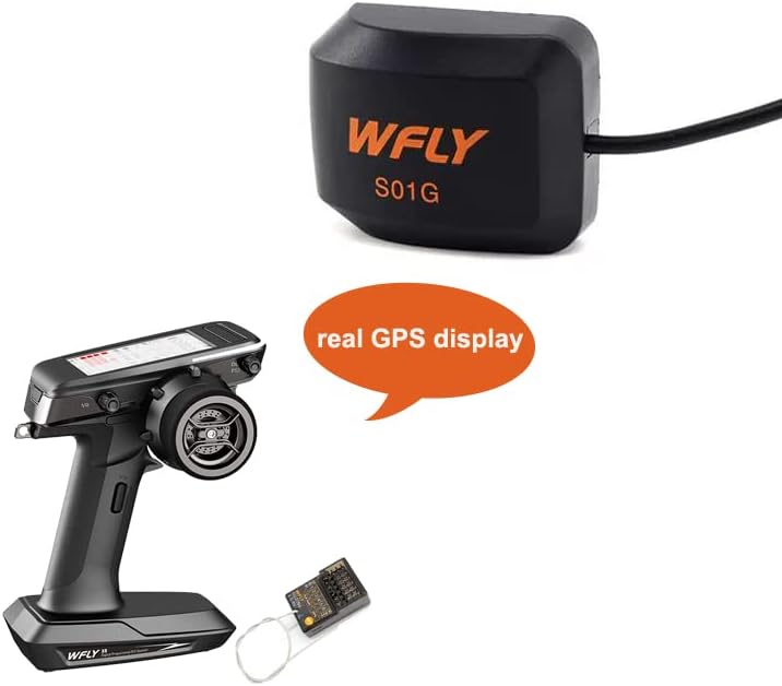 WFLY S01G GPS מודול מיוחד עבור WFLY X9 RC רדיו רדיו מודול חיצוני של מהירות מירוץ אמיתית