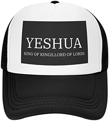 ישו הנוצרי מתכוונן בייסבול כובע נהג משאית כובעי אופנתי גולף רשת כובע יוניסקס