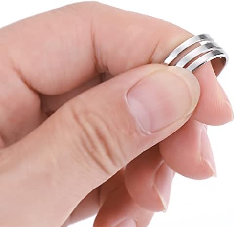 2 חתיכות קפיצת טבעת פתיחת סגירת טבעות כלי נירוסטה קפיצת טבעת פתיחת כלים להכנת תכשיטים ועשה זאת בעצמך קרפט פרויקטים