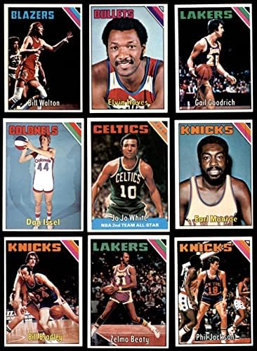 1975-76 Topps כדורסל סט שלם