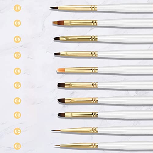חדש יפני נייל אוניברסלי עט עלה כותרת עט סריג עט עץ נייל ציור עט למשוך עט נייל עט סט שלם נייל ציור סטנד