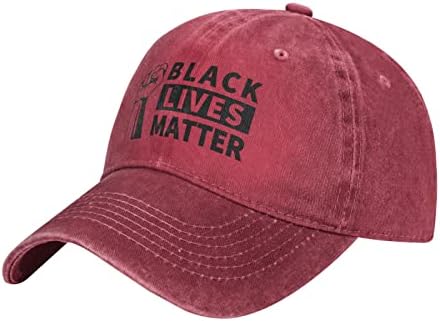 חיים שחורים עניינים מבוגרים כובע בייסבול נשים אבא כובע קאובוי גברים מתכווננים