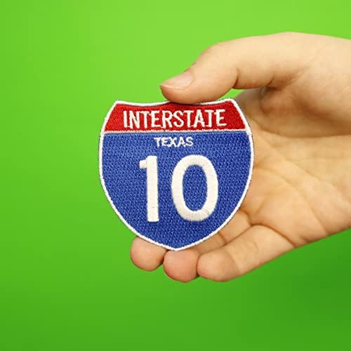 כביש בינלאומי 10 תיקון I-10 שלט כביש ברזל רקום על פלורידה