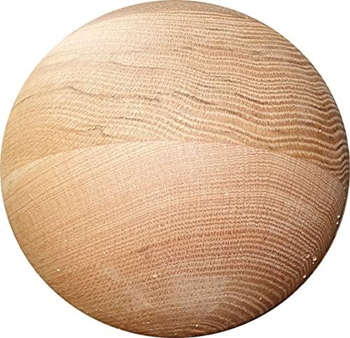 טאי צ 'י כדור-גדול / מתקדם עץ טאי צ 'י כדור 7-8 ק ג, 8 אינץ', אלון. תוצרת ארצות הברית עם די. וי. די טאי