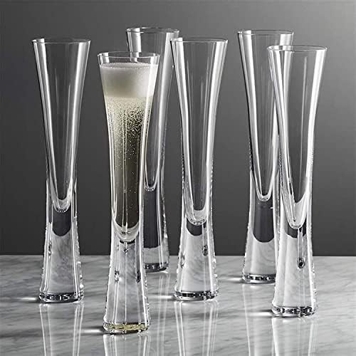 דפילה גביע משקפיים קריסטל שמפניה זכוכית יצירתי מתנה לחתונה נוצץ גביע גבירותיי יין משקפיים כוס