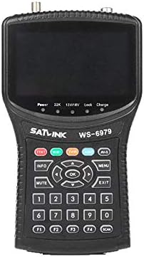 Graigar Satlink WS-6979 DVB-S2 ו- DVB-T2 משולב Combo Digital Satellite Finder WS6979 Spectrum Meter Analyzer