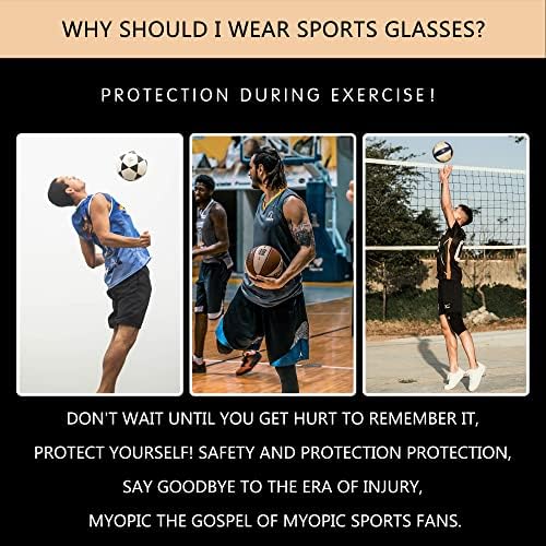 משקפי בטיחות משקפי משקפי כדורסל כדורגל משקפי כדורסל ספורט משקפי הגנה משקפי הגנה עמידים לשריטה להחלפה