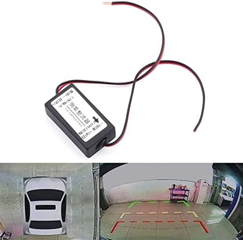 12 וולט כוח ממסר קבלים מסנן מחבר אוטומטי רכב מצלמה מסנן עבור רכב חניה גיבוי הפוך מבט אחורי מצלמה
