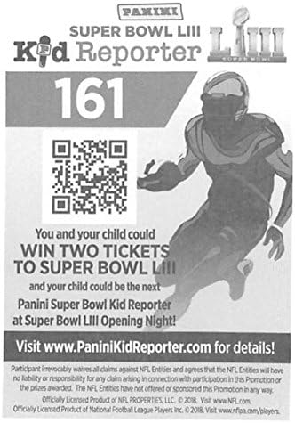 2018 אוסף מדבקות Panini NFL 161 Jalen Ramsey Jacksonville Jaguars מדבקת כדורגל רשמית