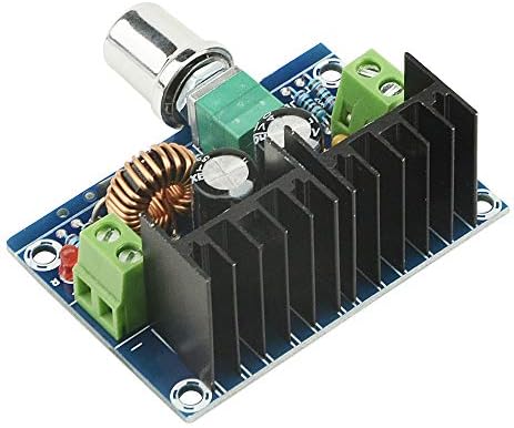 Xingyheng 2pcs 5a DC-DC Buck Converter Module Max 8a 200W 4-40V ל- 1.25-36V XL4016E1 DC ויסות ויסות ממיר רגולטור