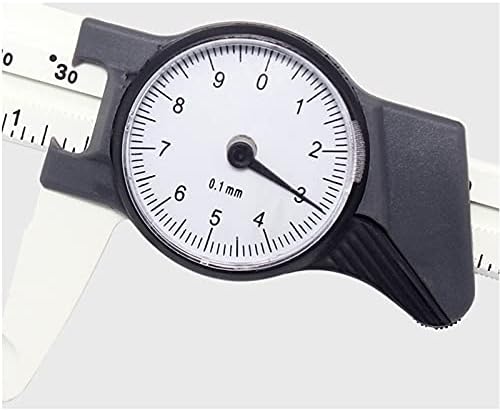 סלאטיום 0-150 ממ ורניה קליפר מד מדידת כלי עם חיוג מילימטר עובי מטר