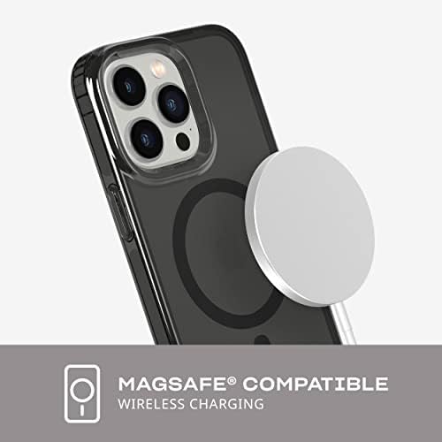 Tech21 iPhone 14 Pro Max Evo גוון תואם ל- Magsafe®-ספיגת זעזועים ומארז טלפון כהה עמיד בפני שריטות עם