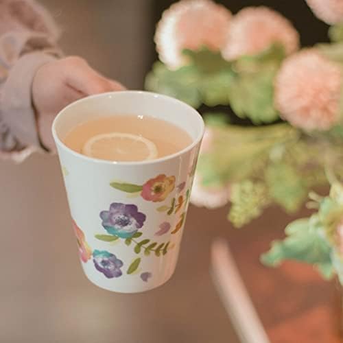 ספל פרח קרמיקה ספל עצם סין אחר הצהריים כוס קפה כוס חלב בית חלב ארוחת בוקר כוס משרד כוס מים ספל קפה