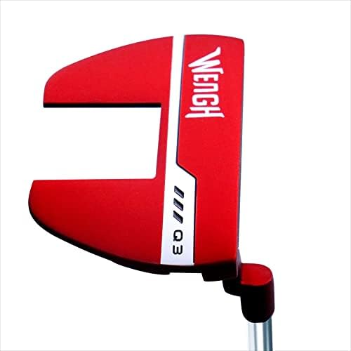 פוטת גולף של וונגה יד ימנית לגברים ונשים עם פנים טחון CNC זמינות שני צבעים -אדום ושחור -34 אינץ '