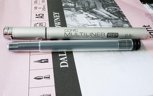 סמני COPIC MULTILINER עם NIB להחלפה, SP מילוי א '