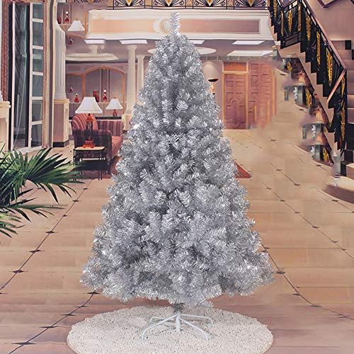 עץ חג מולד מלאכותי 6.8ft לא מנותק אורן עץ עץ חג המולד של אשוחית ציר עם עמד