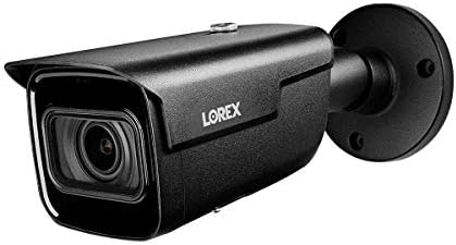 Lorex 4K Nocturnal ממונע מנועי חכם IP מצלמת אבטחה של כדורי IP - שחור