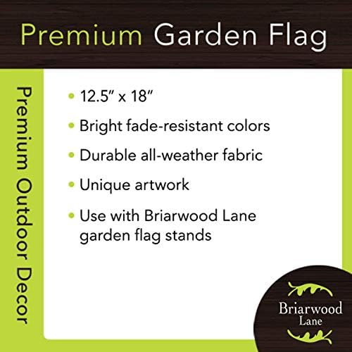 היה אור לדגל גן האביב העולמי 12.5 x 18 Briarwood Lane