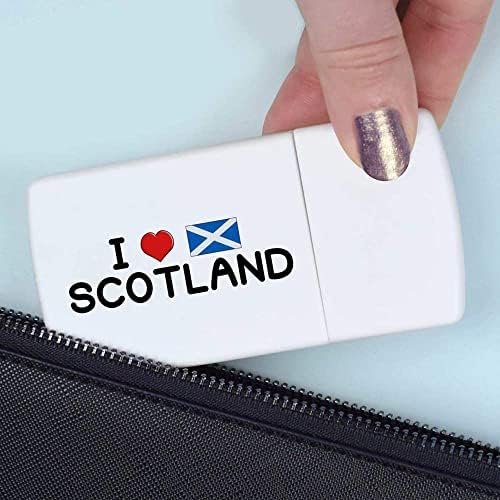 אזידה' אני אוהב את סקוטלנד ' קופסת גלולות עם ספליטר טאבלט