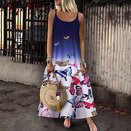 נשים של קיץ טוניקת שמלת טרקלין כיכר צוואר מעל הברך התלקחות שמלות 2023 ספגטי רצועת שמלה