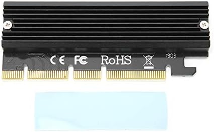 PCIE 3.0 16X M.2 NVME SSD מתאם כרטיס, PCIE עד M מקש NGFF PCIE 4X 8X 16X פלט, תומך בפרוטוקול PCIE