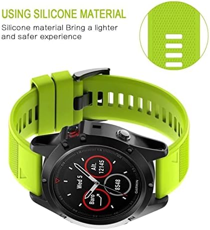 MURVE NEW SMART SILCONE STEPTING רצועות עבור GARMIN FENIX 6 6S 6X PRO 5 5X PLUS 3 3 HR 935 945 מהיר מהיר להקת