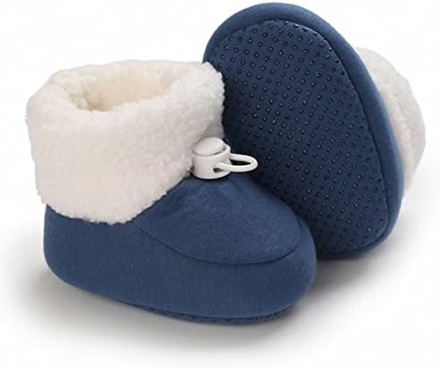 פעוט פויה ראשונה מגפי ווקר נעליים לתינוק שלג חורפי שלג תינוקת ילד נערת נעלי בית החלקה 0-18 חודשים