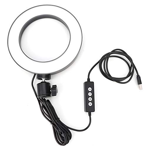 LED LED וידאו מנורה לזרם אור, LED LIVE הזרמת אור סטודיו סטודיו צילום Selfie קעקוע מלא שחור