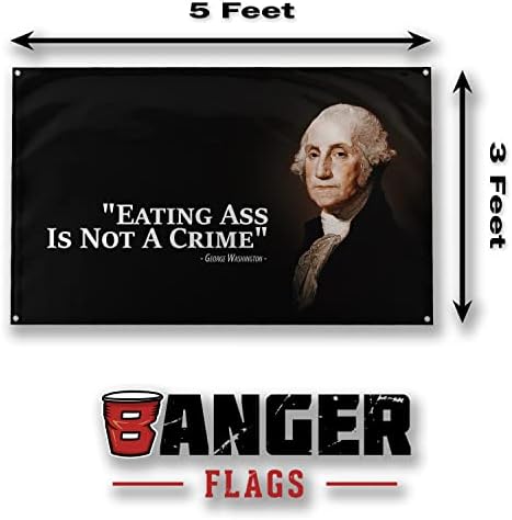 בנגר-ג ' ורג ' וושינגטון אכילת התחת הוא לא פשע ציטוט מצחיק מוטיבציה השראה משרד חדר כושר במעונות עיצוב