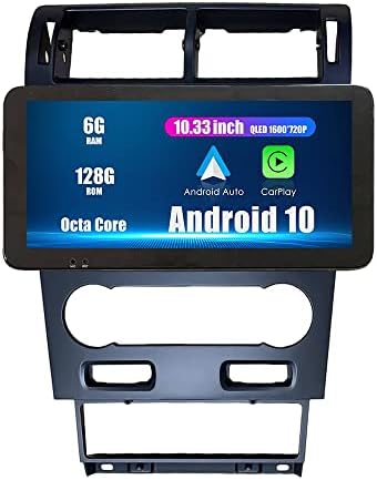 Wostoke 10.33 QLED/IPS 1600x720 מסך מגע Carplay & Android Auto Android Audroid Autoradio ניווט סטריאו סטריאו