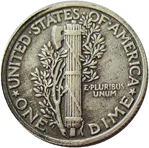 10 סנט ארהב 1938 מטבעות זיכרון מצופה כסף מצופה כסף