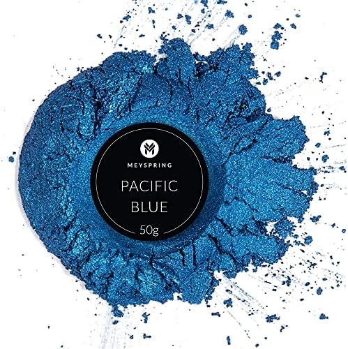 מייספרינג פסיפיק כחול אפוקסי שרף צבע פיגמנט - 50 גרם-נהדר עבור שרף אמנות, אפוקסי שרף, שרף אולטרה