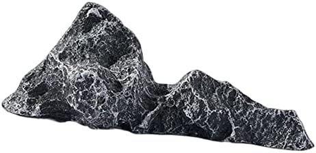 IEUDNS גינון מלאכותי אבזרי צילום סלע קישוטי צילום קוסמטיים אבן מיניאטורות קלות משקל לקישוט מקורה שולחני, E