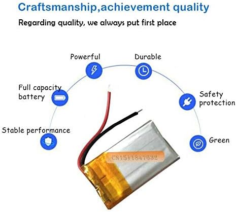 1 יחידה 404865 3.7 וולט 1800 מיליאמפר / שעה סוללת ליפו פולימרית עם סוללה נטענת