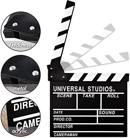 המנור סרט מקצועי לוח מחיאות כפיים גדול 12 אקס 11 תקן בינלאומי עץ סרט הוליוודי