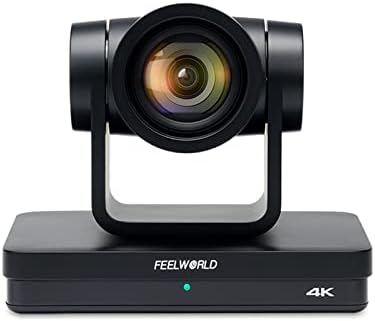 FeelWorld NDI20X 2 UHD4K12X PTZ מצלמה ו- L2 Plus Strining Striver Bundle