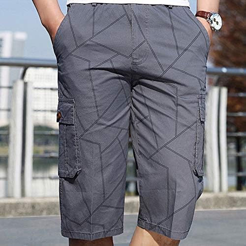 מכנסיים קצרים של גברים קצרים קיץ כושר מזדמן פיתוח גוף פיתוח גוף מודפס מכנסיים קצרים ספורט מכנסיים