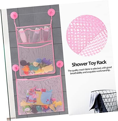 SAFIGLE 2 PCS צעצועים שקית אחסון צעצוע אמבטיה צעצוע לילדים מארגן אחסון לילדים צעצועים אחסון אמבטיה