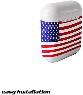 מדבקות עור עבור Apple AirPods-Airpods-American-American Plager Wrap מתאים ל- Generatio 1st