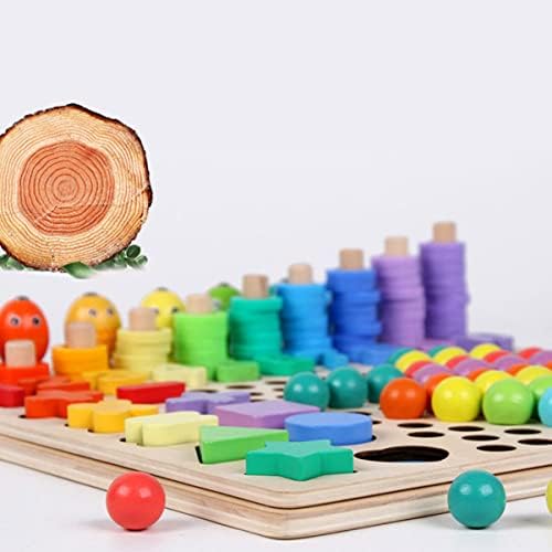 צעצועים 1 סט משחק מוחי חידות צבעוניות ילדים בלוקים לילדים לילדים חינוך מוקדם לוח הפאזל