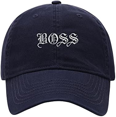 כובע בייסבול גברים בוס רקום כותנה כותנה כובע בייסבול כובע בייסבול
