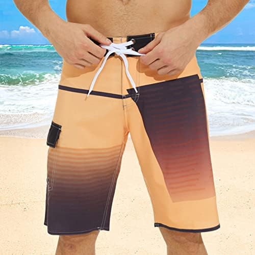 גזעי שחייה של גברים מכנסיים קצרים שחייה יבשים מהירים עם בטנת רשת מצחיקים מכנסיים קצרים במכנסיים קצרים