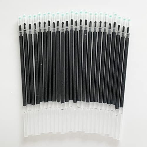 Sencoo 24-Pack 0.5 ממ ג'ל שחור עט דיו להחליף מילוי מילוי עט משרדי