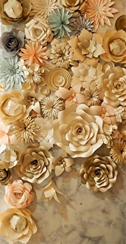 תבנית פרחי נייר תבנית ערכת ערכת DIY הפכו רקע פרחים משלכם תאי תמונות של פרחים קלטת פרחים מגרש קרניבורה