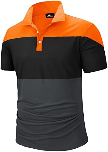 חולצות פולו לגברים חולצות טניס שרוול קצר מזדמן חולצות טריקו ספורט פולו